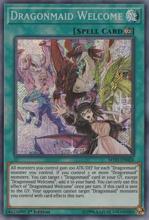 Dragonmaid Welcome [MYFI-EN024] Secret Rare - Yu-Gi-Oh! - Card Brawlers | Quebec | Canada |
