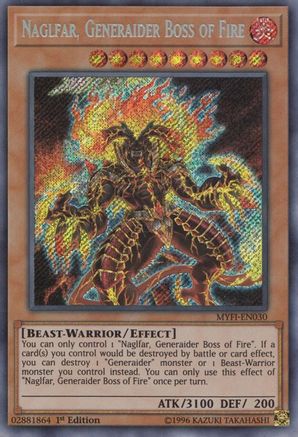 Naglfar, Generaider Boss of Fire [MYFI-EN030] Secret Rare - Yu-Gi-Oh! - Card Brawlers | Quebec | Canada |