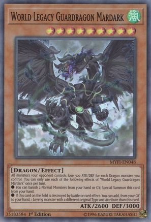 World Legacy Guardragon Mardark [MYFI-EN048] Super Rare - Yu-Gi-Oh! - Card Brawlers | Quebec | Canada |