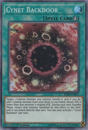 Cynet Backdoor [MYFI-EN057] Super Rare - Yu-Gi-Oh! - Card Brawlers | Quebec | Canada |