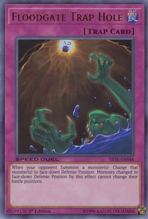 Floodgate Trap Hole [SBTK-EN046] Ultra Rare - Yu-Gi-Oh! - Card Brawlers | Quebec | Canada |