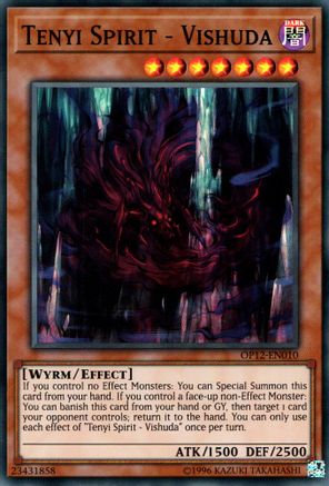 Tenyi Spirit - Vishuda [OP12-EN010] Super Rare - Yu-Gi-Oh! - Card Brawlers | Quebec | Canada |