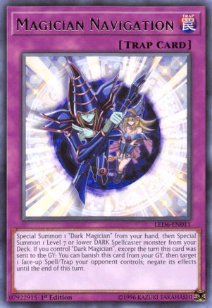 Magician Navigation [LED6-EN011] Rare - Yu-Gi-Oh! - Card Brawlers | Quebec | Canada |