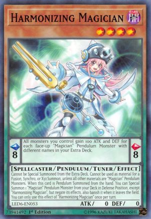 Harmonizing Magician [LED6-EN053] Common - Yu-Gi-Oh! - Card Brawlers | Quebec | Canada |