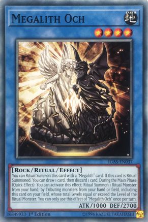 Megalith Och [IGAS-EN037] Common - Yu-Gi-Oh! - Card Brawlers | Quebec | Canada |