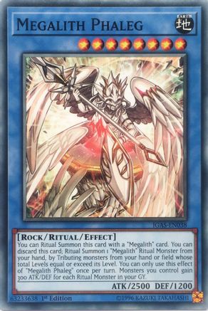Megalith Phaleg [IGAS-EN038] Common - Yu-Gi-Oh! - Card Brawlers | Quebec | Canada |