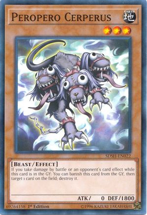 Peropero Cerperus [SDSH-EN022] Common - Yu-Gi-Oh! - Card Brawlers | Quebec | Canada |