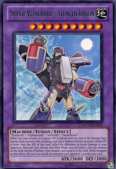 Super Vehicroid - Stealth Union (Green) [DL12-EN011] Rare - Yu-Gi-Oh! - Card Brawlers | Quebec | Canada |