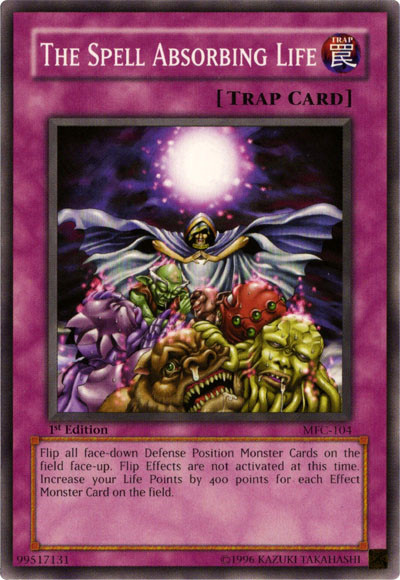 The Spell Absorbing Life [MFC-104] Common - Yu-Gi-Oh! - Card Brawlers | Quebec | Canada |