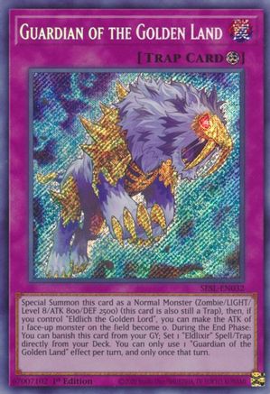 Guardian of the Golden Land [SESL-EN032] Secret Rare - Yu-Gi-Oh! - Card Brawlers | Quebec | Canada |