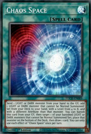 Chaos Space [TOCH-EN009] Super Rare - Yu-Gi-Oh! - Card Brawlers | Quebec | Canada |