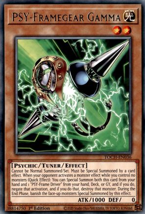 PSY-Framegear Gamma [TOCH-EN036] Rare - Yu-Gi-Oh! - Card Brawlers | Quebec | Canada |