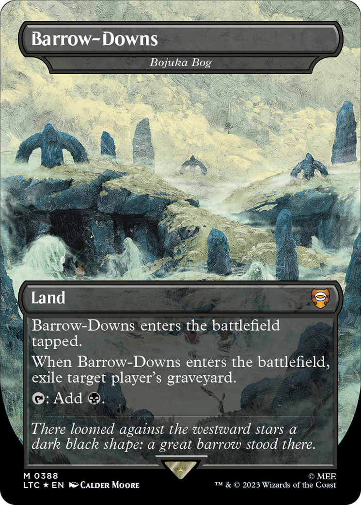 Barrow-Downs - Bojuka Bog (Surge Foil Realms and Relics) [The Lord of the Rings: Tales of Middle-Earth Commander] - Magic: The Gathering - Card Brawlers | Quebec | Canada |