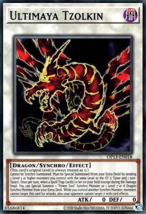 Ultimaya Tzolkin [OP13-EN018] Common - Yu-Gi-Oh! - Card Brawlers | Quebec | Canada |