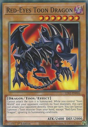 Red-Eyes Toon Dragon [LDS1-EN066] Common - Yu-Gi-Oh! - Card Brawlers | Quebec | Canada |