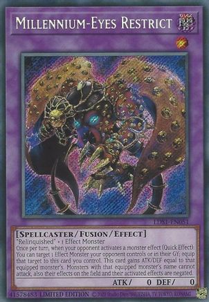 Millennium-Eyes Restrict [LDS1-EN051] Secret Rare - Yu-Gi-Oh! - Card Brawlers | Quebec | Canada |