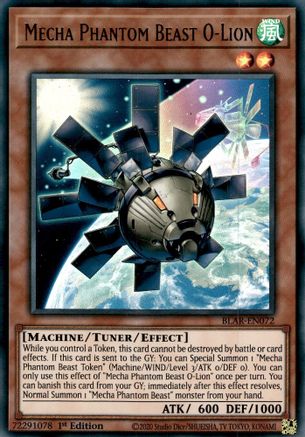 Mecha Phantom Beast O-Lion [BLAR-EN072] Ultra Rare - Yu-Gi-Oh! - Card Brawlers | Quebec | Canada |