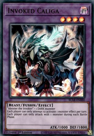 Invoked Caliga [BLAR-EN080] Ultra Rare - Yu-Gi-Oh! - Card Brawlers | Quebec | Canada |
