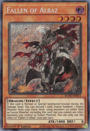 Fallen of Albaz [ROTD-EN011] Secret Rare - Yu-Gi-Oh! - Card Brawlers | Quebec | Canada |