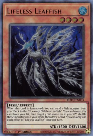Lifeless Leaffish [ROTD-EN033] Ultra Rare - Yu-Gi-Oh! - Card Brawlers | Quebec | Canada |