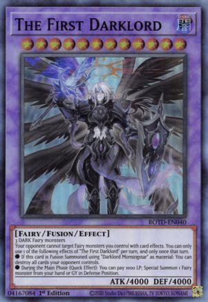 The First Darklord [ROTD-EN040] Super Rare - Yu-Gi-Oh! - Card Brawlers | Quebec | Canada |