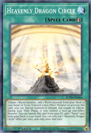 Heavenly Dragon Circle [ROTD-EN066] Common - Yu-Gi-Oh! - Card Brawlers | Quebec | Canada |