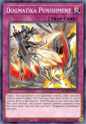 Dogmatika Punishment [ROTD-EN070] Common - Yu-Gi-Oh! - Card Brawlers | Quebec | Canada |