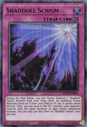 Shaddoll Schism [ROTD-EN076] Ultra Rare - Yu-Gi-Oh! - Card Brawlers | Quebec | Canada |