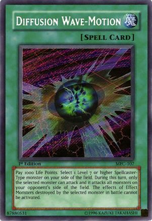Diffusion Wave-Motion (MFC-107) Secret Rare - Yu-Gi-Oh! - Card Brawlers | Quebec | Canada |