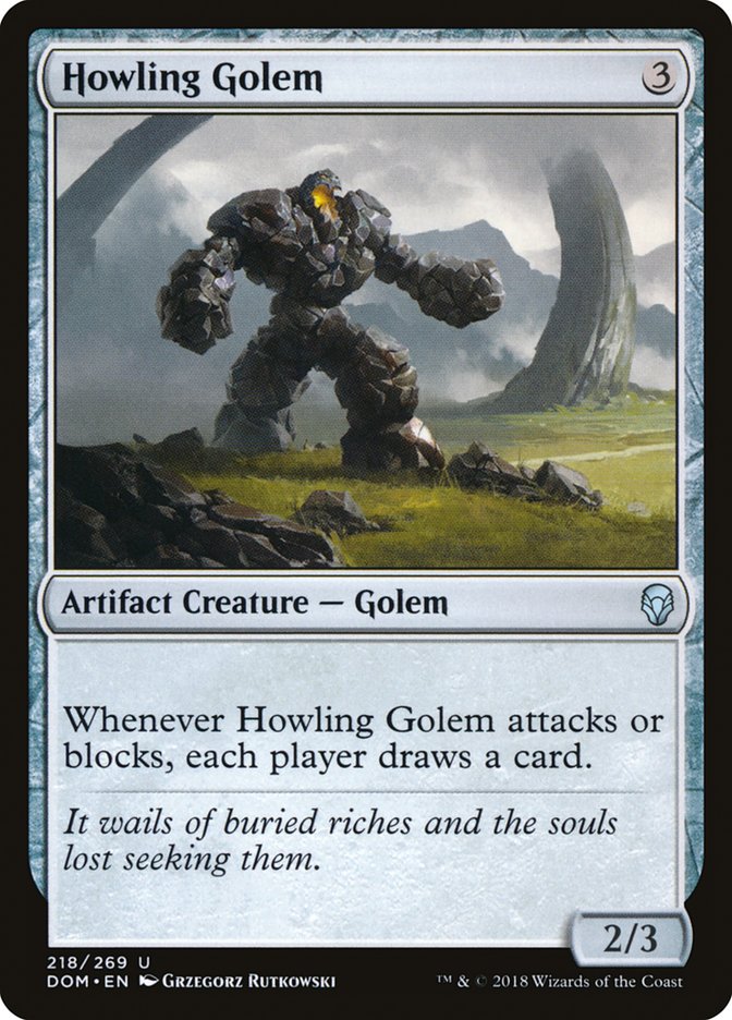 Howling Golem [Dominaria] - Magic: The Gathering - Card Brawlers | Quebec | Canada |