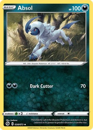 Absol (038/073) [Sword & Shield: Champion's Path] - Pokémon - Card Brawlers | Quebec | Canada |