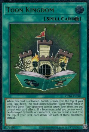 Toon Kingdom [OP14-EN002] Ultimate Rare - Yu-Gi-Oh! - Card Brawlers | Quebec | Canada |
