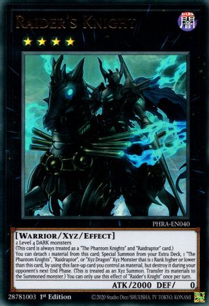 Raider's Knight [PHRA-EN040] Ultra Rare - Yu-Gi-Oh! - Card Brawlers | Quebec | Canada |
