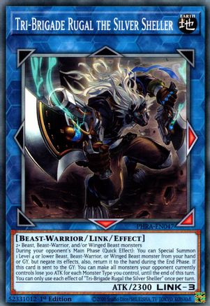 Tri-Brigade Rugal the Silver Sheller [PHRA-EN047] Common - Yu-Gi-Oh! - Card Brawlers | Quebec | Canada |