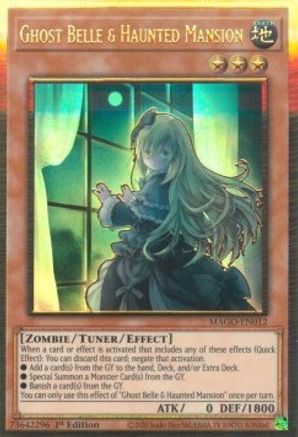 Ghost Belle & Haunted Mansion (Alternate Art) [MAGO-EN012] Gold Rare - Yu-Gi-Oh! - Card Brawlers | Quebec | Canada |