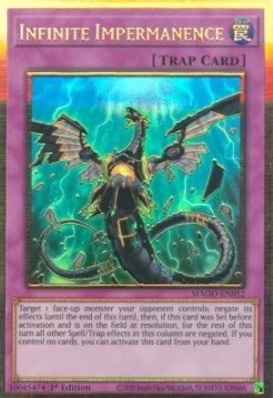 Infinite Impermanence [MAGO-EN052] Gold Rare - Yu-Gi-Oh! - Card Brawlers | Quebec | Canada |