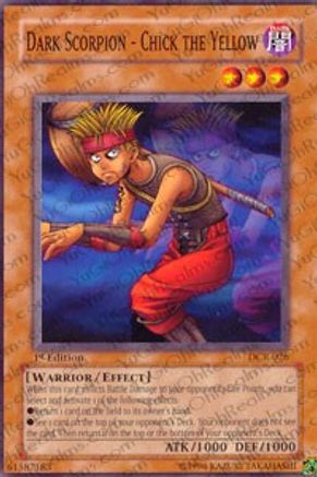 Dark Scorpion - Chick the Yellow [DCR-026] Common - Yu-Gi-Oh! - Card Brawlers | Quebec | Canada |