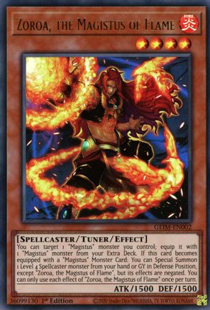 Zoroa, the Magistus of Flame [GEIM-EN002] Ultra Rare - Yu-Gi-Oh! - Card Brawlers | Quebec | Canada |