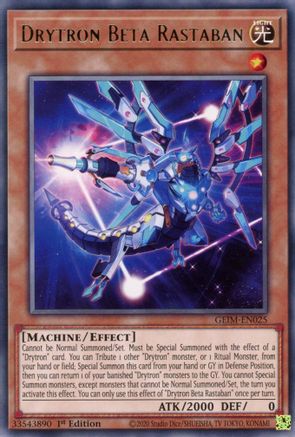 Drytron Beta Rastaban [GEIM-EN025] Rare - Yu-Gi-Oh! - Card Brawlers | Quebec | Canada |