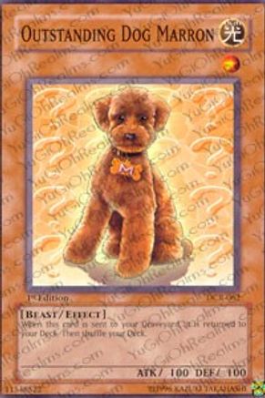 Outstanding Dog Marron [DCR-062] Common - Yu-Gi-Oh! - Card Brawlers | Quebec | Canada |