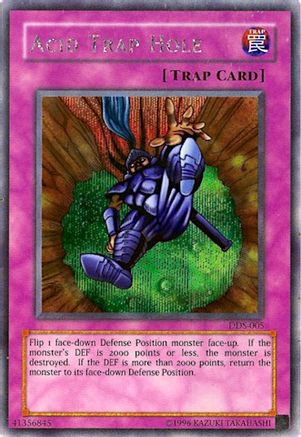 Acid Trap Hole [DDS-005] Secret Rare - Yu-Gi-Oh! Video Game Promotional Cards - Card Brawlers | Quebec | Canada |