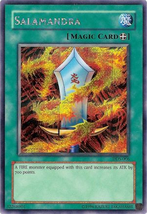 Salamandra [DDS-006] Prismatic Secret Rare - Yu-Gi-Oh! Video Game Promotional Cards - Card Brawlers | Quebec | Canada |