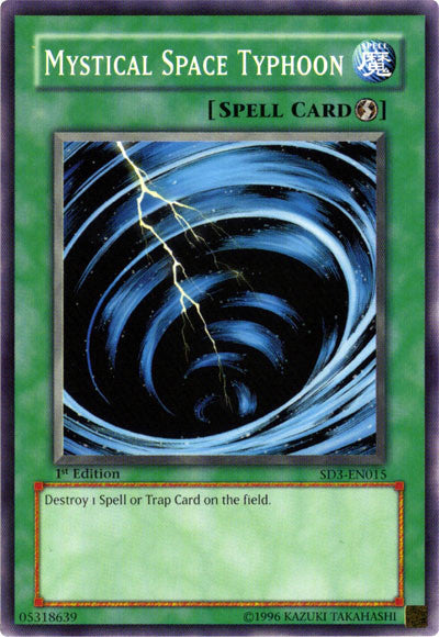 Mystical Space Typhoon [SD3-EN015] Common - Yu-Gi-Oh! - Card Brawlers | Quebec | Canada |