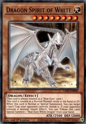 Dragon Spirit of White [LDS2-EN009] Common - Yu-Gi-Oh! - Card Brawlers | Quebec | Canada |