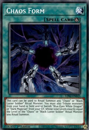 Chaos Form [LDS2-EN025] Common - Yu-Gi-Oh! - Card Brawlers | Quebec | Canada |