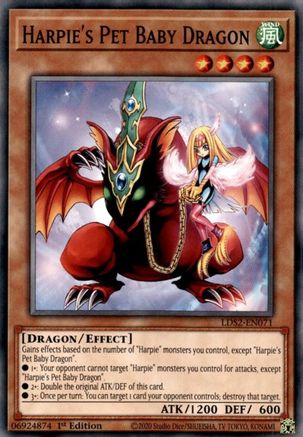 Harpie's Pet Baby Dragon [LDS2-EN071] Common - Yu-Gi-Oh! - Card Brawlers | Quebec | Canada |