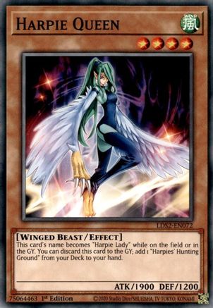 Harpie Queen [LDS2-EN072] Common - Yu-Gi-Oh! - Card Brawlers | Quebec | Canada |