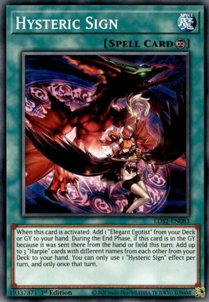 Hysteric Sign [LDS2-EN083] Common - Yu-Gi-Oh! - Card Brawlers | Quebec | Canada |