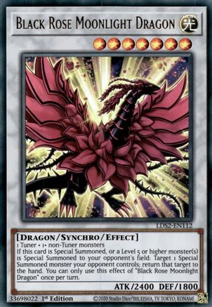 Black Rose Moonlight Dragon [LDS2-EN112] Ultra Rare - Yu-Gi-Oh! - Card Brawlers | Quebec | Canada |