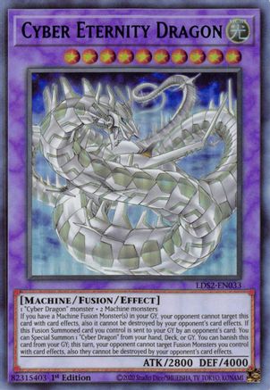 Cyber Eternity Dragon (Blue) [LDS2-EN033] Ultra Rare - Yu-Gi-Oh! - Card Brawlers | Quebec | Canada |